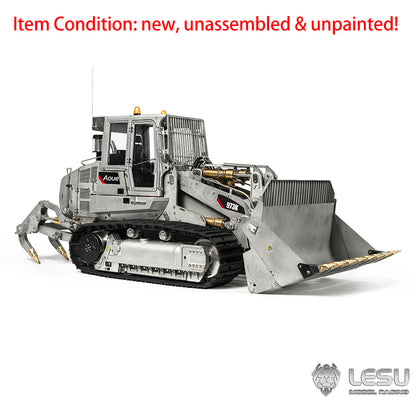 LESU 973K 1/14 Metal RC Hydraulic Loader B0025/B0024 Kit with Motor Servo ESC Light Sound System for DIY Construction Model Builders and Hobby Collectors