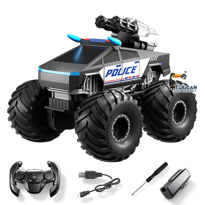 TOUCAN RC HOBBY JJRC Q213 1/20 4WD Plastic Remote Controlled Off Road Stunt Car Amphibious Vehicle RC Waterproof Stunt Car Finished Model