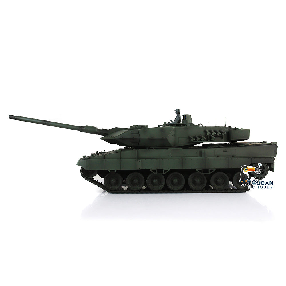 TOUCAN RC HOBBY IN Stock Henglong 1/16 TK7.0 Plastic 3889 Leopard2A6 RTR RC Tank 360 Degrees Turret BB Infrared Combat Smoke Sound Light Metal Barrel