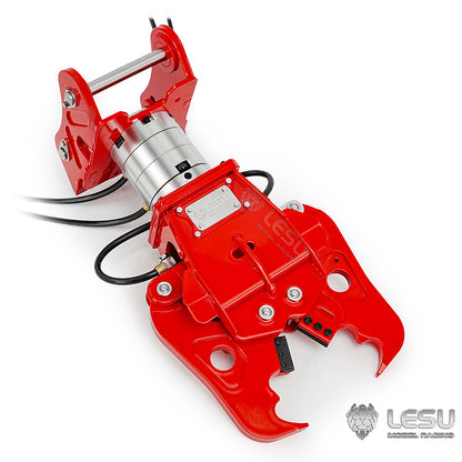 270?? Rotatable Metal Hydraulic Shear Clamp for LESU Aoue C374F 1/14 RC Hydraulic Digger Radio Control Excavator Machine Car