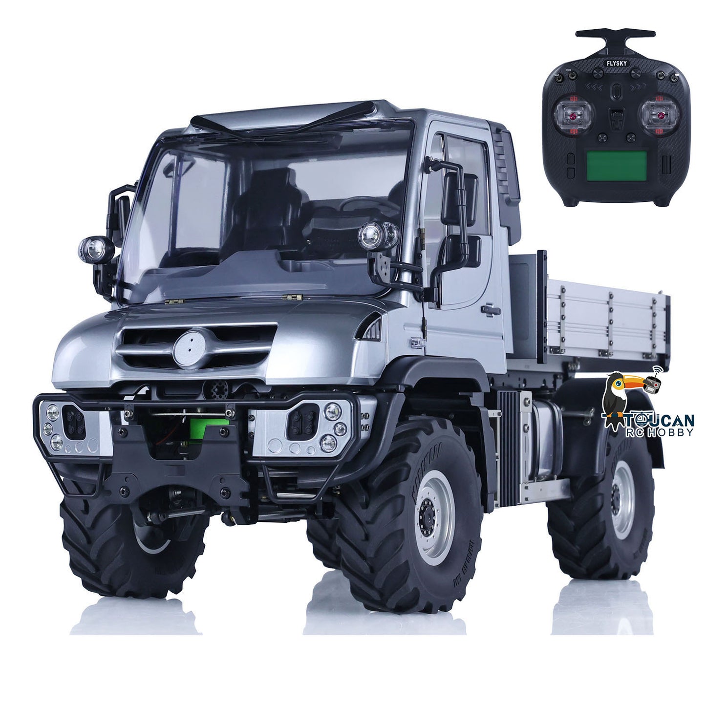 Customized 1/10 U423 4X4 RC Off-road Vehicles Remote Controlled Rock Crawler Car PNP Version Metal Bucket Painted Assembled