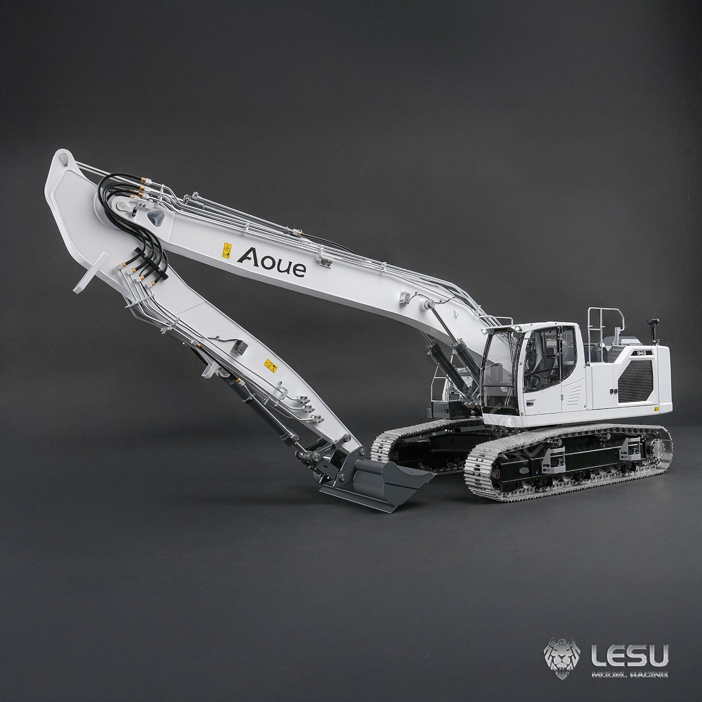 LESU 1/14 RC Hydraulic Excavator AOUE LR945 CNC Long-reach Digger RTR Radio Control Model Light 7CH Valve Paladin PL18EV LITE