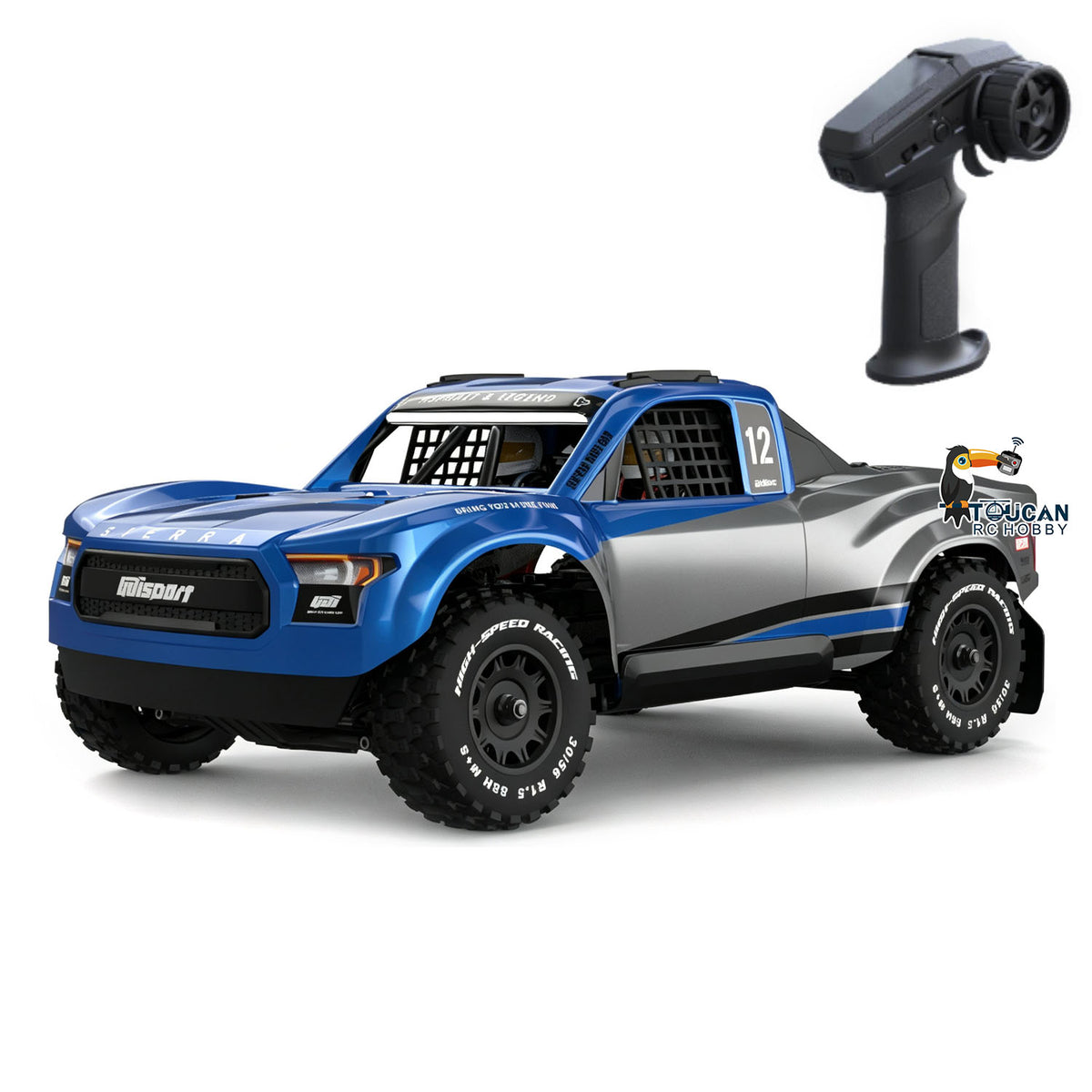 TOUCAN RC HOBBY UDIRC UD1203 1/12 RC Off Road Vehicle 4WD Remote Control Short Course Truck Center Differential Metal Drive Shaft Brushless ESC