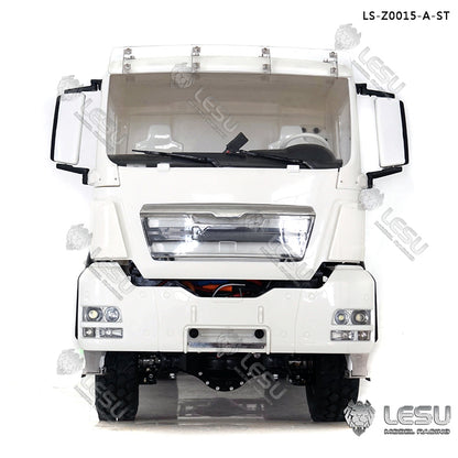 LESU 1/14 6x6 Metal TGS Dumper A/B Truck Model Light Sound Hydrualic System Motor Light Sound Opitonal Versions