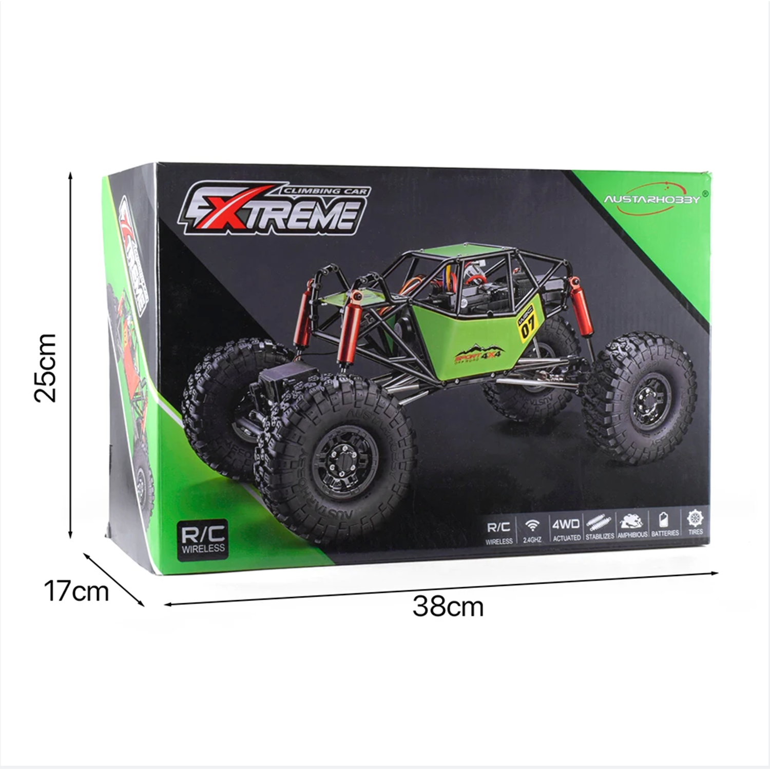 1 10 Scale 4 4 RC Off road Truck RTR Remote Controlled Rock Crawler El TOUCAN RC HOBBY