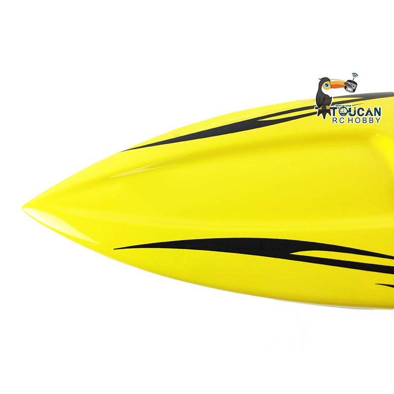 E36 Fiber Glass 2.4Ghz Electric Race PNP RC Boat W/ Motor Servo ESC Hardware W/O Battery DIY Model 845*245*130mm 75-80km/h