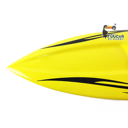 E36 Fiber Glass 2.4Ghz Electric Race PNP RC Boat W/ Motor Servo ESC Hardware W/O Battery DIY Model 845*245*130mm 75-80km/h