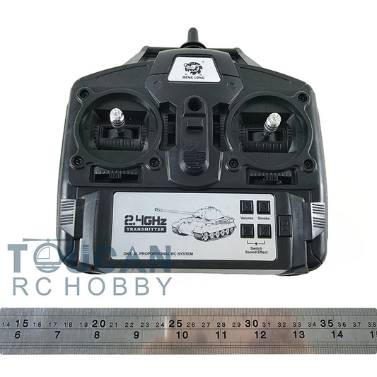 US Stock Henglong 1/16 RC Tank 2.4Ghz 4th 5.3 Generation Transmitter Radio Controller