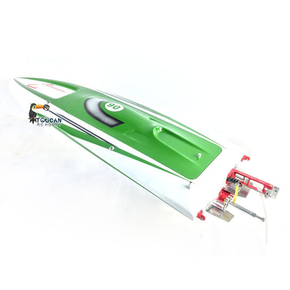 E36 Fiber Glass 2.4Ghz Electric Race PNP RC Boat W/ Motor Servo ESC Hardware W/O Battery DIY Model 845*245*130mm 75-80km/h