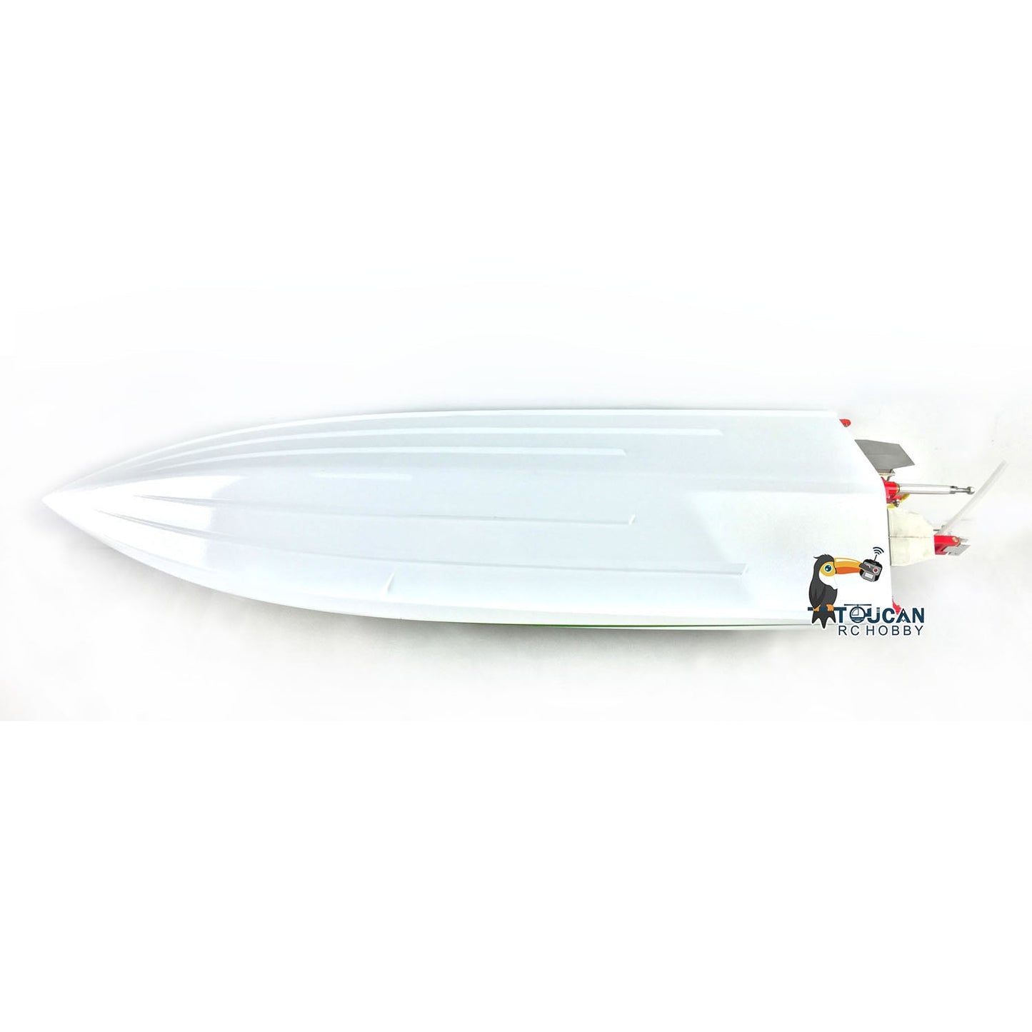 E36 Fiber Glass 2.4Ghz Electric Race PNP RC Boat W/ Motor Servo ESC Hardware W/O Battery DIY Model 845*245*130mm 75-80km/h