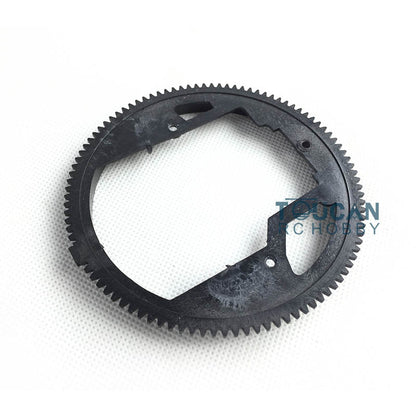 Henglong 1/16 RC Tank Rotating Gearbox Smoke Unit Board FPV System Infrared Combating System Receiver Plastic 340/360 Degree Rotating Gear Metal Antenna