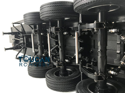 Fast Free Shipping Unpainted RC Reefer Semi-trailer Container Timber Flatbed Semi Tractor Truck KIT DIY Electric Car Hobby Models