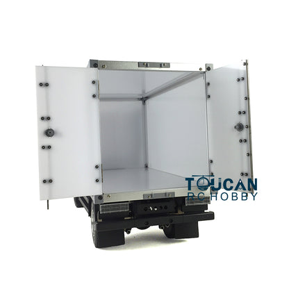 TOUCAN 1/14 RC 2Axles Delivery Truck KIT Container DIY Remote Control Tractor Model Motor