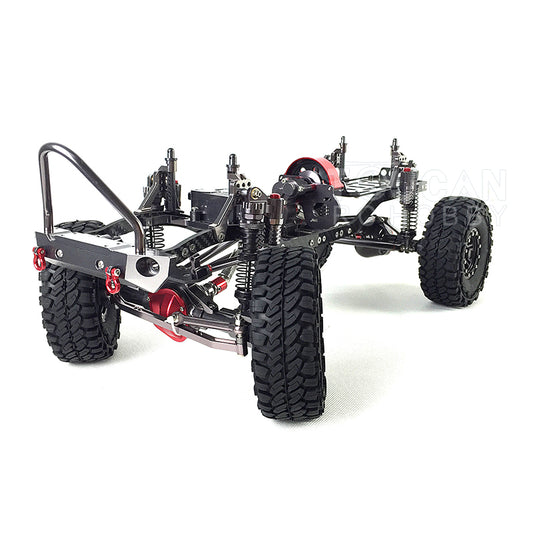Metal Chassis for 1/10 AXIAL SCX10 D90 RC Rock Crawler Car Electric Remote Controlled Climbing Vehicle DIY Model Wheel Tires