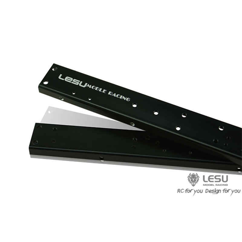 LESU 1/14 CNC Chassis Rail for Radio Controlled TGX 26 540 R470 4*2 6*4 Tractor Truck Model DIY Car Spare Part