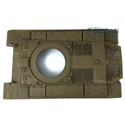 TOUCAN RC HOBBY Plastic Upper Hull Spare Part For Henglong 1/16 Scale RC Tank China ZTZ 99 3899/German Stug III 3868/German Panzer III L 3848/USA M26 Pershing 3838