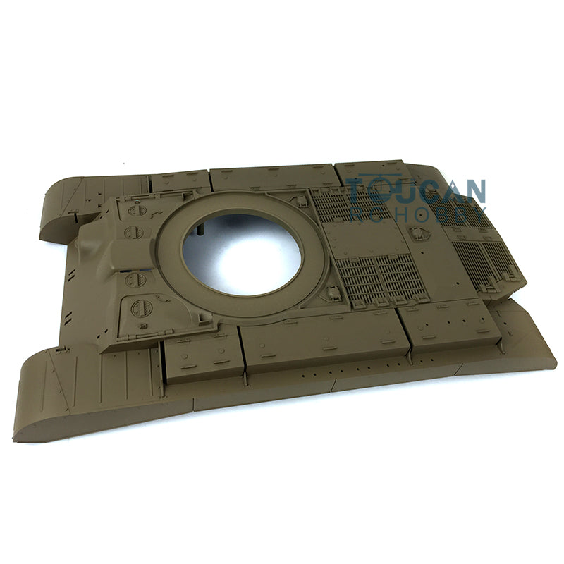 TOUCAN RC HOBBY Plastic Upper Hull Spare Part For Henglong 1/16 Scale RC Tank China ZTZ 99 3899/German Stug III 3868/German Panzer III L 3848/USA M26 Pershing 3838