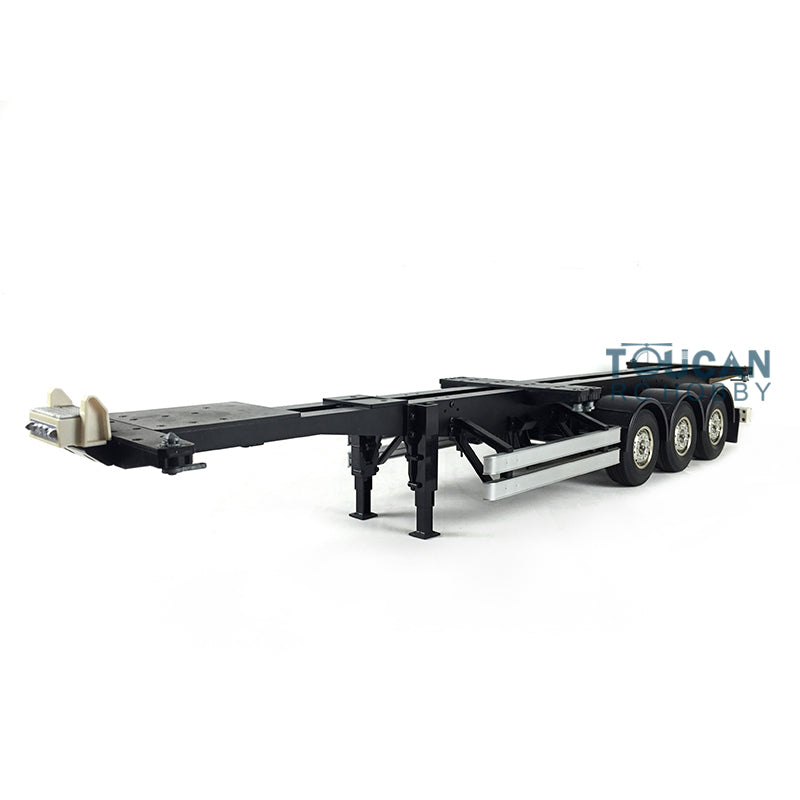 Fast Free Shipping for EU TOUCAN 40ft Chassis Model for 1/14 DIY TAMIYA Tractor Truck Semi Trailer Car