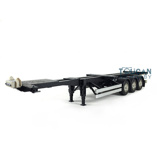 Fast Free Shipping for EU TOUCAN 40ft Chassis Model for 1/14 DIY TAMIYA Tractor Truck Semi Trailer Car