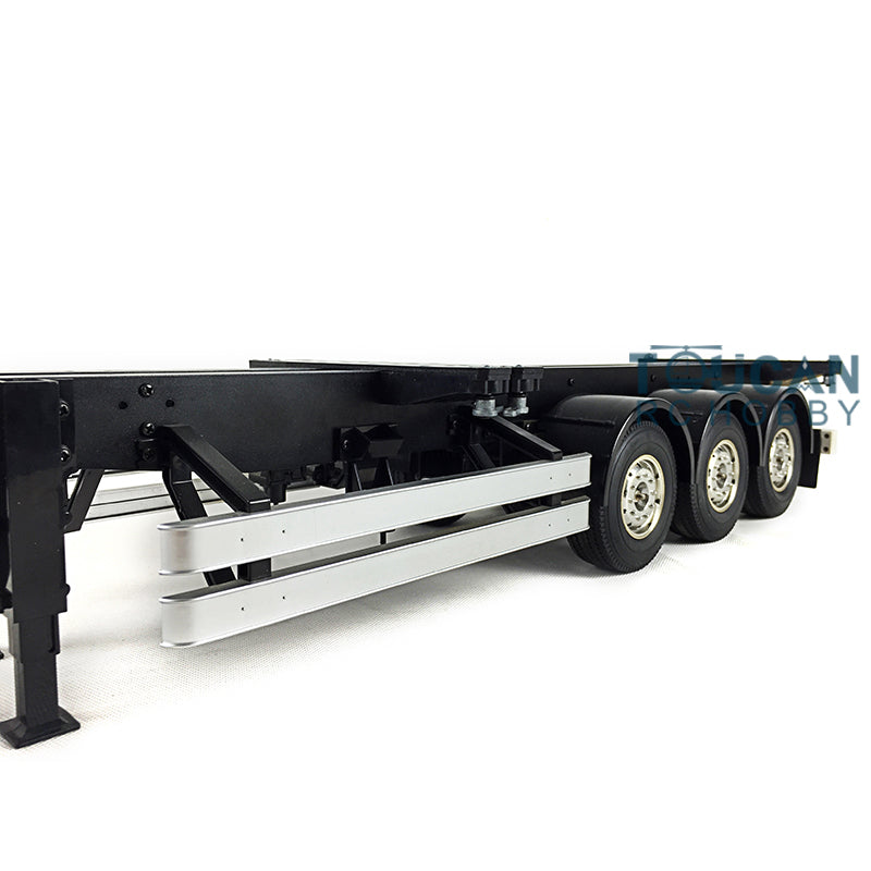 Fast Free Shipping for EU TOUCAN 40ft Chassis Model for 1/14 DIY TAMIYA Tractor Truck Semi Trailer Car