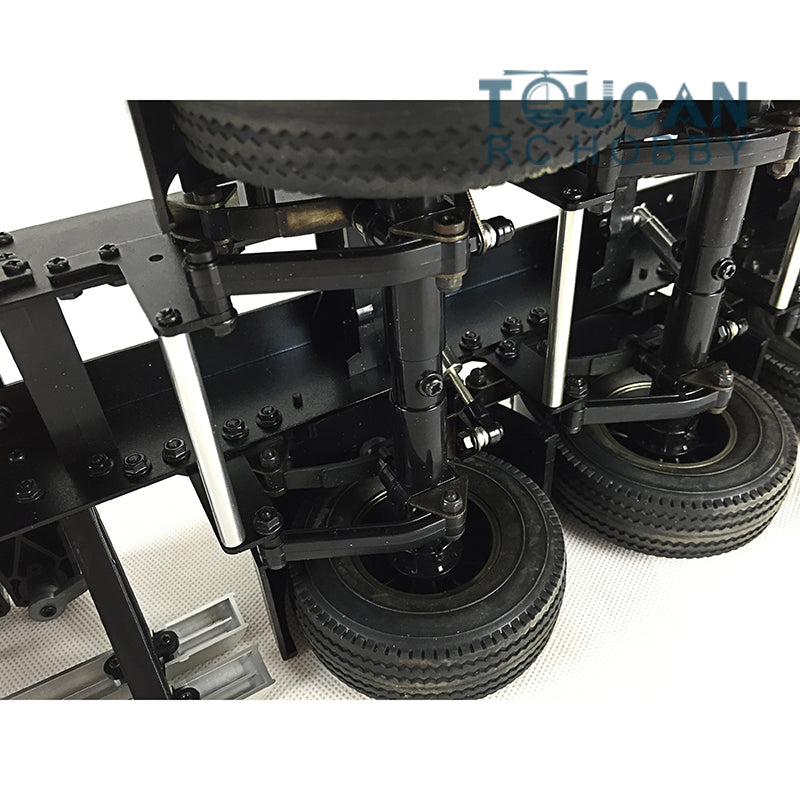 Fast Free Shipping for EU TOUCAN 40ft Chassis Model for 1/14 DIY TAMIYA Tractor Truck Semi Trailer Car