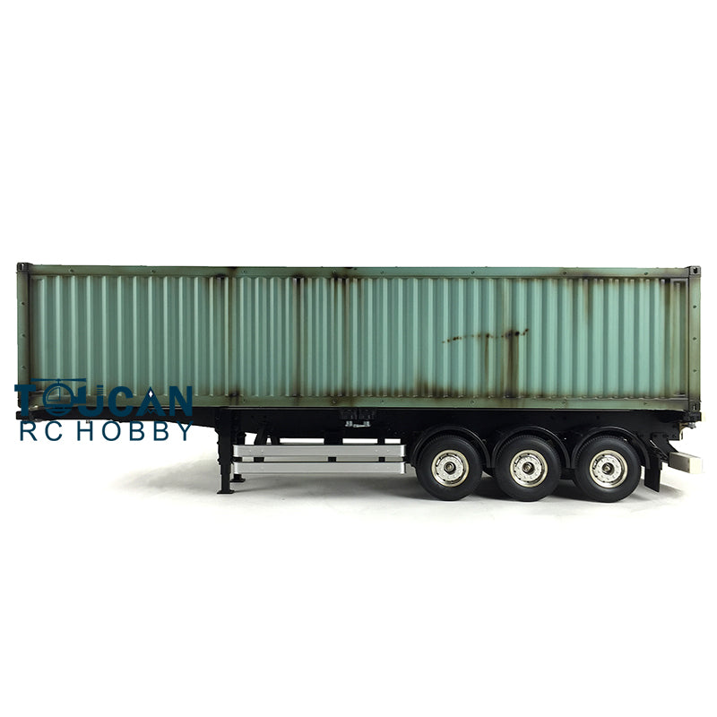 Toucan Hobbby 1/14 RC Semi Truck Radio Controlled Tractor Trailer DIY Painted 40ft Chassis Container KIT DIY Accessories