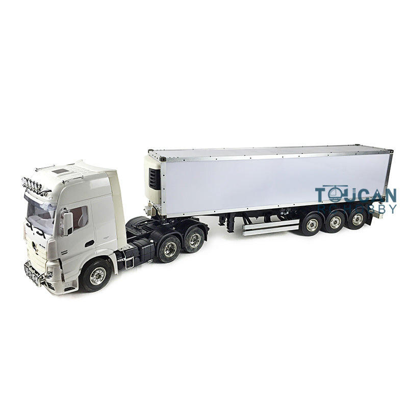 Toucan Hobby 1/14 RC Reefer Container Semi-Trailer Remote Controlled Tractor Truck Optional Versions DIY KIT Models