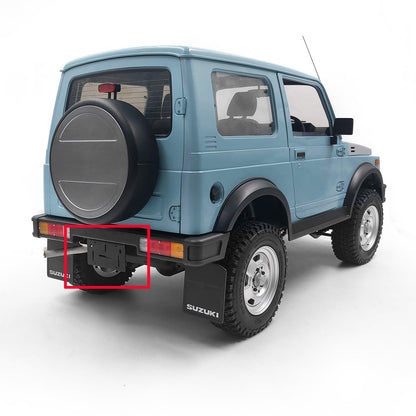 1pc Metal CC Hand License Plate for 1/6 Scale Capo Sixer1 Remote Control Rock Off-Road Crawler Car DIY Model