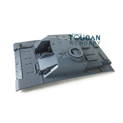 TOUCAN RC HOBBY Plastic Upper Hull Spare Part For Henglong 1/16 Scale RC Tank China ZTZ 99 3899/German Stug III 3868/German Panzer III L 3848/USA M26 Pershing 3838