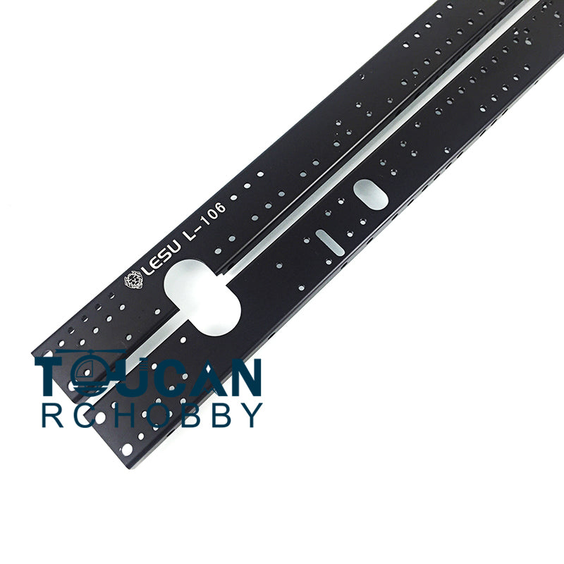 LESU Metal Chassis Rail for 1/14 RC 8*8 Truck Car 1851 3363 Heavy Tractor DIY Model Radio Controlled Lorry