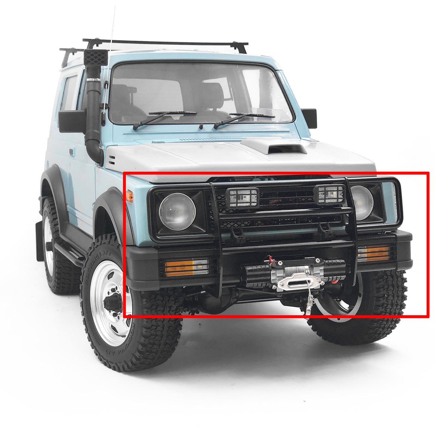 Metal CC Hand Bumping Beam Grille Guard for Capo 1/6 RC Rock Off-Road Crawler Car Sixer1 Radio Vehicle Parts