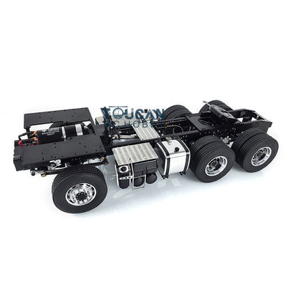 LESU 6x6/6x4 Metal Chassis 20130016-A/B with 2 Speed Transmission for 1/14 DIY TAMIYA 3363 1851 Tractor Truck Model Spare Part