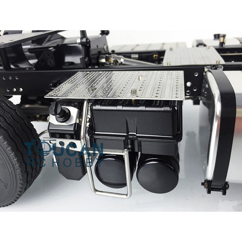 LESU 6x6/6x4 Metal Chassis 20130016-A/B with 2 Speed Transmission for 1/14 DIY TAMIYA 3363 1851 Tractor Truck Model Spare Part