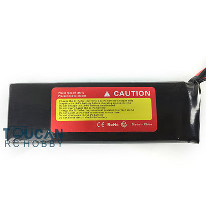 1/16 Henglong 7.4V 7000MAH Lipo Battery With XT60 Charger Plug Balanced Charging Board Electronic Parts For 3818/3819 RC Tank Model