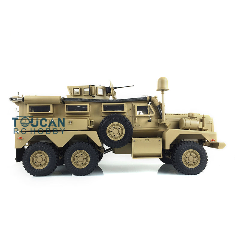 HG 1/12 6*6 RC 6x6 MRAP Vehicle P602 16CH Radio Explosion Proof