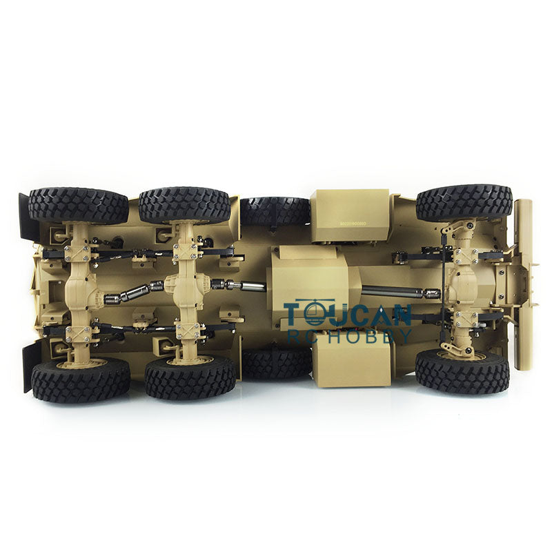 HG 1/12 6*6 RC 6x6 MRAP Vehicle P602 16CH Radio Explosion Proof Truck Outdoor Remote Control w/ Radio System ESC Motor