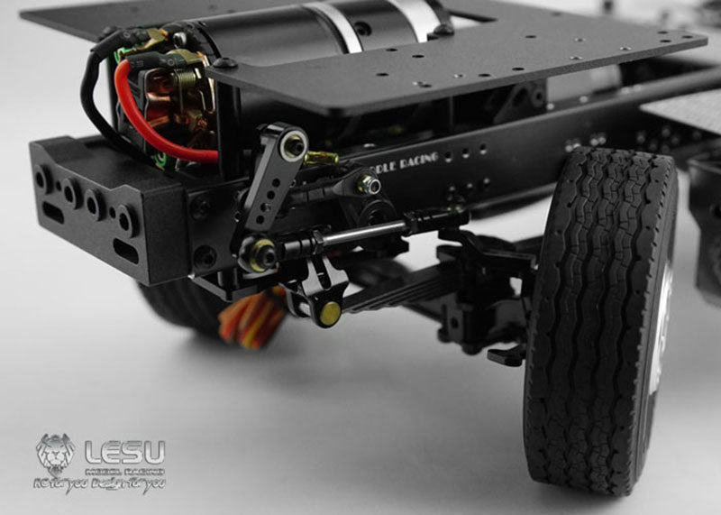 LESU 6x6/6x4 Metal Chassis 20130016-A/B with 2 Speed Transmission for 1/14 DIY TAMIYA 3363 1851 Tractor Truck Model Spare Part