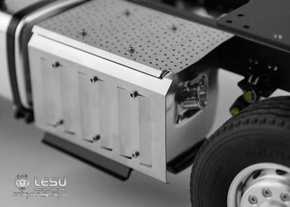 LESU 6x6/6x4 Metal Chassis 20130016-A/B with 2 Speed Transmission for 1/14 DIY TAMIYA 3363 1851 Tractor Truck Model Spare Part
