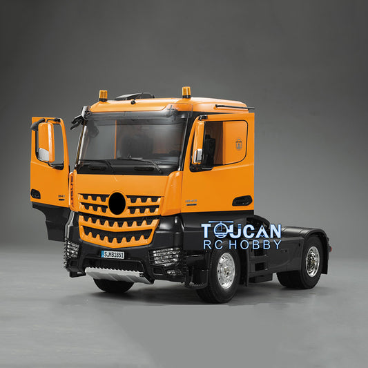 Toucan Hobby 1/14 4*2 2-Axle RC Tractor Radio Control Truck Electric Vehicle Machine Painted Cabin 540 Motor Open Door Version