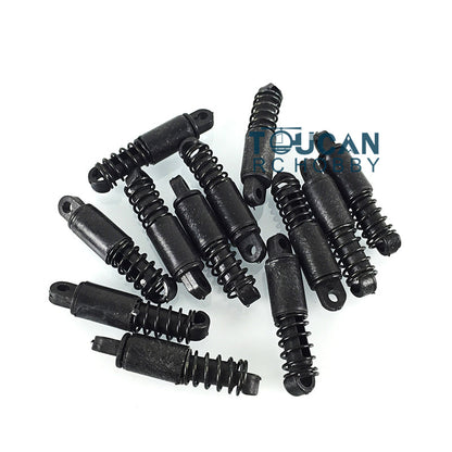 TOUCAN RC HOBBY IN Stock Plastic Tracks Sprockets Road Driving Wheels Suspension Bars Idlers Stickers Decoration Parts Bag For Henglong 1/16 USA M26 Pershing 3838 RC Tank