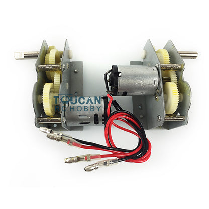 Plastic Driving Gearbox for Henglong 1/16 6.0 7.0 RC Tank 3898 3909 Leopard Soviet Union T34/85 Spare DIY Parts
