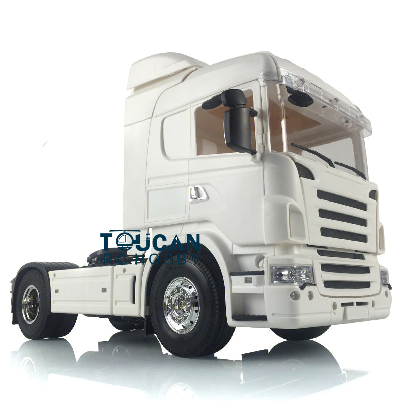 1/14 TOUCAN RC Cabin Body Trailer Mid/Low/High-roof Tractor Truck Car Shell Kit Model 801A 801 801B DIY Parts
