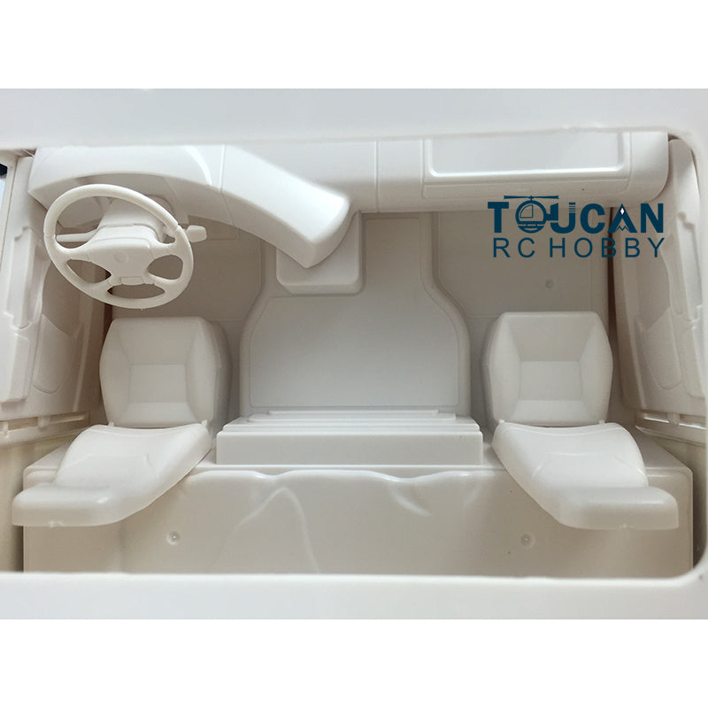 1/14 TOUCAN RC Cabin Body Trailer Mid/Low/High-roof Tractor Truck Car Shell Kit Model 801A 801 801B DIY Parts