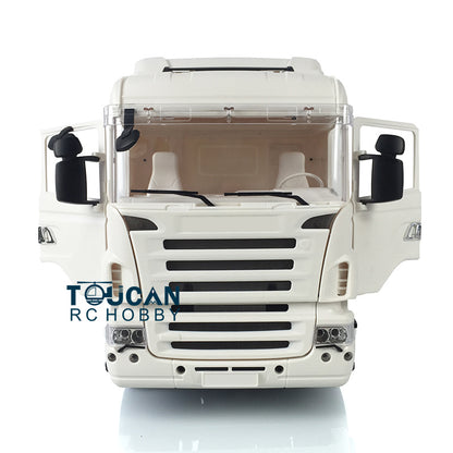 TOUCAN 1/14 3Axle RC Midtop Trailer Tractor Truck KIT Motor Model 802