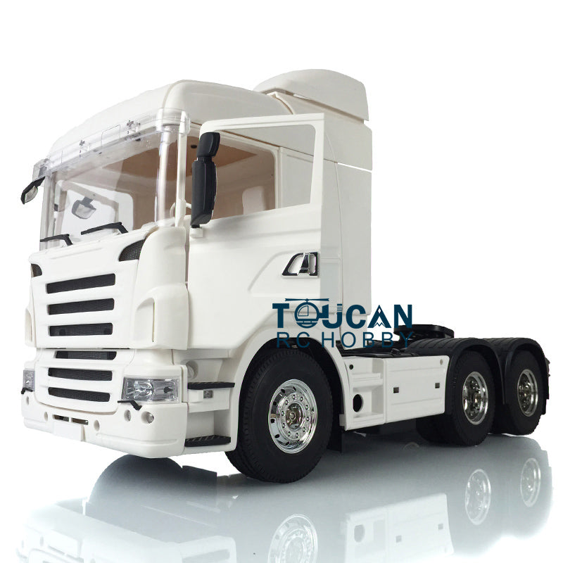 TOUCAN 1/14 3Axle RC Midtop Trailer Tractor Truck KIT Motor Model 802