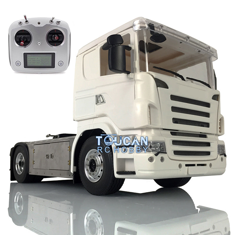 1/14 4*4 LESU Metal Chassis Cabin Remote Controlled Tractor Truck Radio Controller Motor Servo ESC Cabin Roof 801A 801B 801C