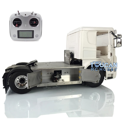 1/14 4*4 LESU Metal Chassis Cabin Remote Controlled Tractor Truck Radio Controller Motor Servo ESC Cabin Roof 801A 801B 801C