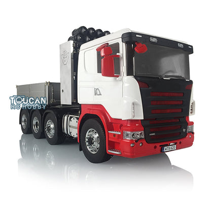 TOUCAN RC 1/14 Metal 8*8 Chassis Car Hopper TOUCAN 802C Painted Cabin