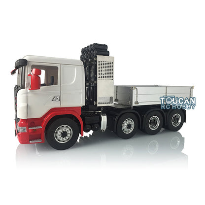 TOUCAN RC 1/14 Metal 8*8 Chassis Car Hopper TOUCAN 802C Painted Cabin