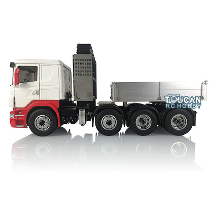 TOUCAN RC 1/14 Metal 8*8 Chassis Car Hopper TOUCAN 802C Painted Cabin